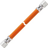 GOK Mitteldruck-Schlauchleitung Gas, 80cm orange, bis 10 bar