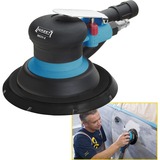 Hazet Exzenter-Schleifer 9033-2, Exzenterschleifer blau/schwarz, mit Absaugschlauch und Staubbeutel