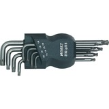 Hazet Winkelschraubendreher TORX 2116LG/8H, 8-teilig schwarz, Kunststoff-Halteclip