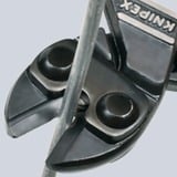 KNIPEX Kompakt-Bolzenschneider CoBolt 71 12 200 , Schneid-Zange mit Öffnungsfeder und Verriegelung