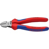 KNIPEX Montage-Paket 00 20 11 , Zangen-Set blau, gezahnte Griffflächen, Schneiden mit Facetten