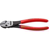 KNIPEX TwinForce Hochleistungs-Seitenschneider, Schneid-Zange rot, 7371180