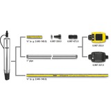 Kärcher Anschluss-Adapter für Pumpen, G1", Kupplung schwarz