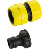 Kärcher Anschlusssatz Premium 19mm (3/4"), Schlauchstück schwarz/gelb