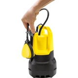 Kärcher Schmutzwasser-Tauchpumpe SP 5 Dual, Tauch- / Druckpumpe schwarz/gelb, für Schmutz- und Klarwasser