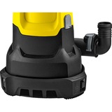 Kärcher Schmutzwasser-Tauchpumpe SP 5 Dual, Tauch- / Druckpumpe schwarz/gelb, für Schmutz- und Klarwasser