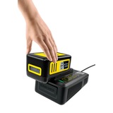 Kärcher Starter Kit Battery Power 18/50, Set schwarz/gelb, Akku Battery Power 18/50 mit Schnellladegerät 18 V