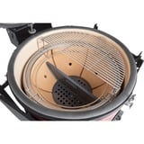 Kamado Joe Big Joe II, Holzkohlegrill rot/schwarz, Ø 61cm