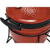 Kamado Joe Junior, Holzkohlegrill rot/schwarz, Ø 34cm