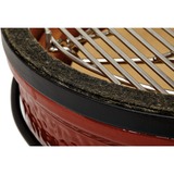 Kamado Joe Junior, Holzkohlegrill rot/schwarz, Ø 34cm