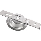 Kenwood Spritzgebäckvorsatz AT462, Aufsatz silber