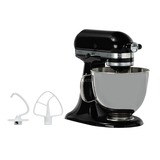 KitchenAid Artisan 5KSM125, Onyx Black, Küchenmaschine schwarz, 300 Watt