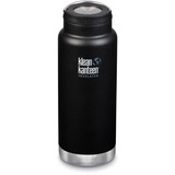 Klean Kanteen Thermosflasche TKWide vakuumisoliert 946ml schwarz (matt), mit LOOP CAP