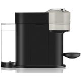 Krups Nespresso Vertuo Next & Aeroccino XN911B, Kapselmaschine hellgrau/schwarz