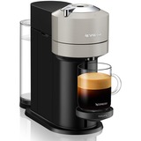 Krups Nespresso Vertuo Next & Aeroccino XN911B, Kapselmaschine hellgrau/schwarz