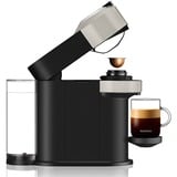 Krups Nespresso Vertuo Next & Aeroccino XN911B, Kapselmaschine hellgrau/schwarz