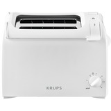 Krups Toaster ProAroma KH1511 weiß, 700 Watt, für 2 Scheiben Toast