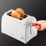 Krups Toaster ProAroma KH1511 weiß, 700 Watt, für 2 Scheiben Toast