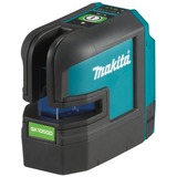 Makita Akku-Kreuzlinienlaser SK105GDZ, 12Volt schwarz/blau, grüne Laserlinien, ohne Akku und Ladegerät