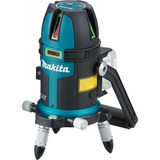 Makita Akku-Multi Linienlaser SK312GDZ, 12Volt, Kreuzlinienlaser schwarz/blau, grüne Laserlinien, ohne Akku und Ladegerät