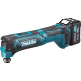 Makita Akku-Multifunktions-Werkzeug TM30DSMJX5, 12 Volt blau/schwarz, 2x Li-Ionen-Akku 4,0Ah, im MAKPAC Gr.2