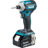 Makita Akku-Schlagschrauber DTD171RTJ, 18Volt schwarz/blau, 2x Li-Ionen Akku 5,0Ah, MAKPAC Gr.2