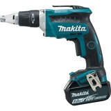 Makita Akku-Schnellbauschrauber DFS452RTJ 18,0 V blau/schwarz, 2x Li-Ionen-Akku 5,0Ah, im MAKPAC Gr.2