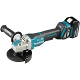 Makita X-LOCK Akku-Winkelschleifer DGA519RTJ, 18Volt blau/schwarz, 2x Li-Ion Akku 5,0Ah