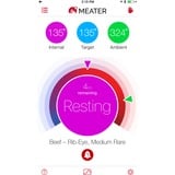 Meater Plus, kabelloses Fleischthermometer 50 Meter Reichweite