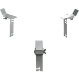Moesta PAN'BBQ Set für Smokin' PizzaRing, für 47cm + 50cm Kugelgrill, Pfanne silber