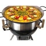 Moesta PAN'BBQ Set für Smokin' PizzaRing, für 47cm + 50cm Kugelgrill, Pfanne silber