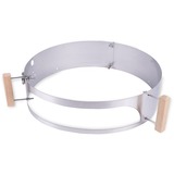 Moesta Smokin' PizzaRing für 47cm Kugelgrill silber