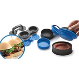 Napoleon Burgerpresse-Set schwarz/blau