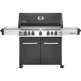 Napoleon Gasgrill Prestige 665 Charcoal Grau grau/edelstahl, mit SIZZLE ZONE