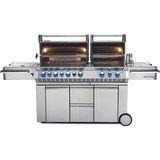 Napoleon Gasgrill Prestige Pro 825, inkl. Drehspieß-Set edelstahl, mit SIZZLE ZONE