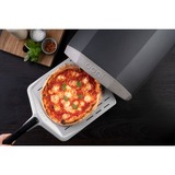 Ooni Premium Pizzaheber 12", perforiertes Aluminium, Grillbesteck silber/schwarz, für Pizzen bis ca. Ø 30cm