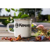 Petromax Emaille-Becher px-mug-w, Tasse weiß, Ø 9,1cm