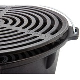 Petromax Feuergrill tg3, Holzkohlegrill schwarz