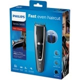 Philips HC5650/15 Hairclipper series 5000, Haarschneider silber/schwarz