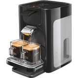 Philips Senseo Quadrante HD7865/60, Padmaschine schwarz (glänzend)
