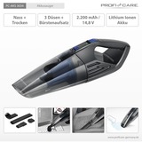 ProfiCare PC-AKS 3034, Nass-/Trockensauger anthrazit/blau