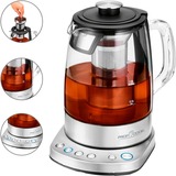 ProfiCook 2 in 1 – Tee- und Wasserkocher PC-WKS 1167 G WIFI edelstahl/schwarz, 1,5 Liter