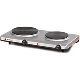 Rommelsbacher Doppelkochplatte ELTAC DK 29 edelstahl, 2.500 Watt, Kochflächen Ø 14,5cm / Ø 18cm