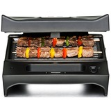 Rommelsbacher Multi Toast & Grill SWG 700 3-in-1 Max, Kontaktgrill schwarz/edelstahl, 700 Watt, mit 3 Platten-Sets