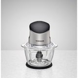 Rommelsbacher Zerkleinerer MZ 400  edelstahl/schwarz, 400 Watt, Glasbehälter 1 Liter