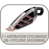 Rowenta AC 4769 Extenso Cyclonic, Handstaubsauger schwarz/silber