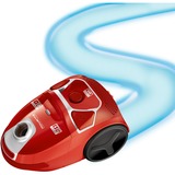 Rowenta Compact Power Parkett, Bodenstaubsauger rot