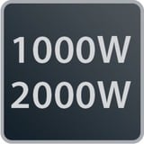 Rowenta Heizlüfter Compact Power SO2210 schwarz
