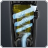 Rowenta Powerline Extreme Cyclonic  RH 8155WA, Bodenstaubsauger schwarz/silber