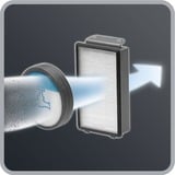 Rowenta Powerline Extreme Cyclonic  RH 8155WA, Bodenstaubsauger schwarz/silber